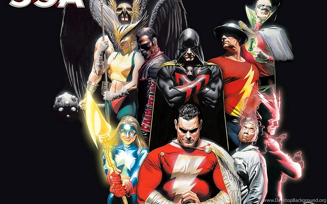 Alex Ross Dc Wallpaper