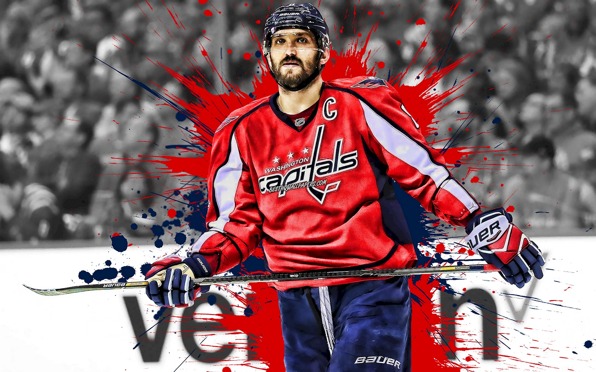 Alexander Ovechkin Art Wallpaper