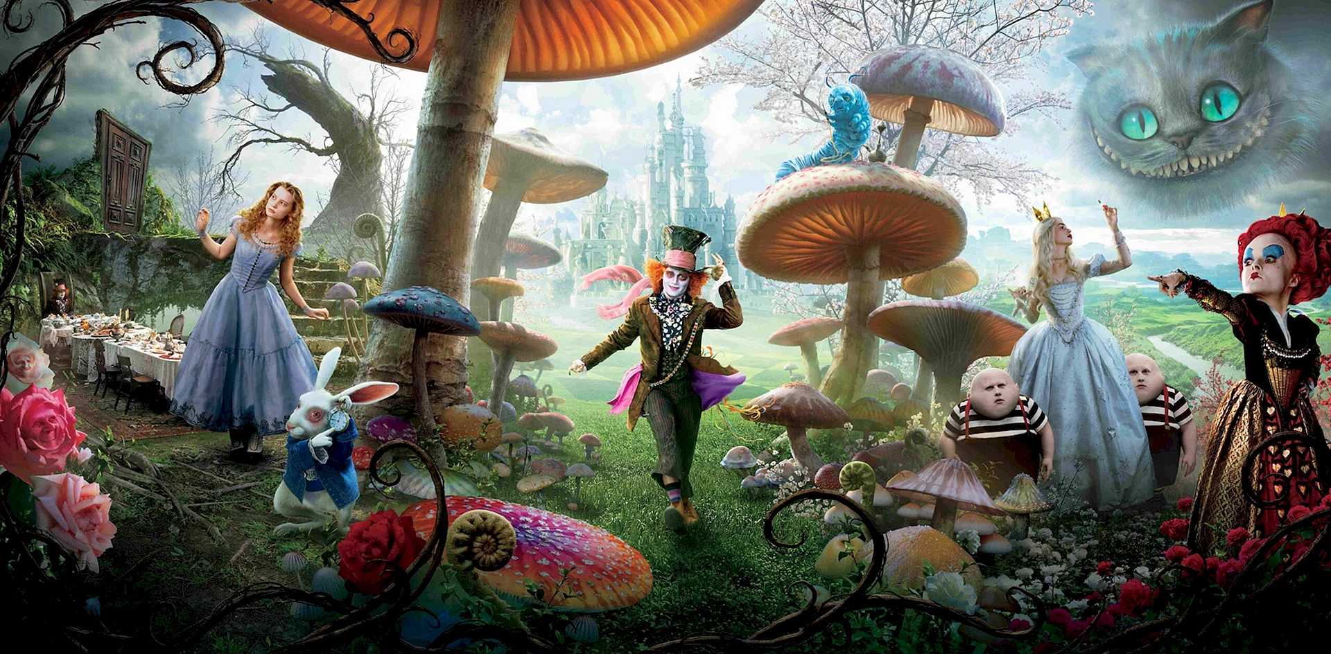 Alice In Wonderland 2010 Wallpaper