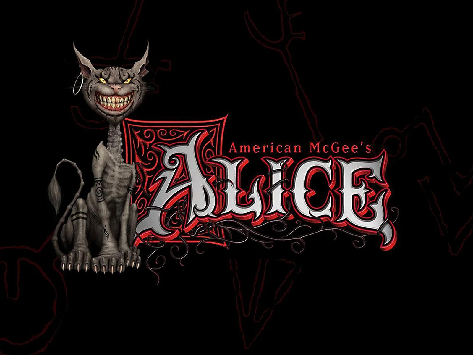 Alice Madness Returns Logo Wallpaper