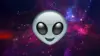 Alien Emoji Wallpaper