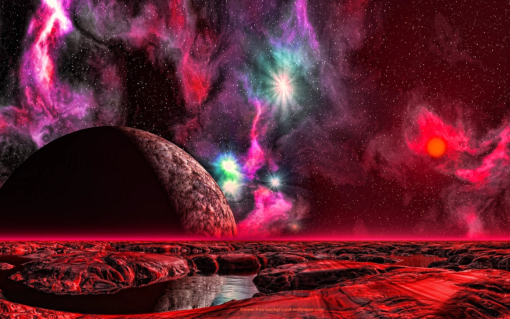 Alien Planet Wallpaper