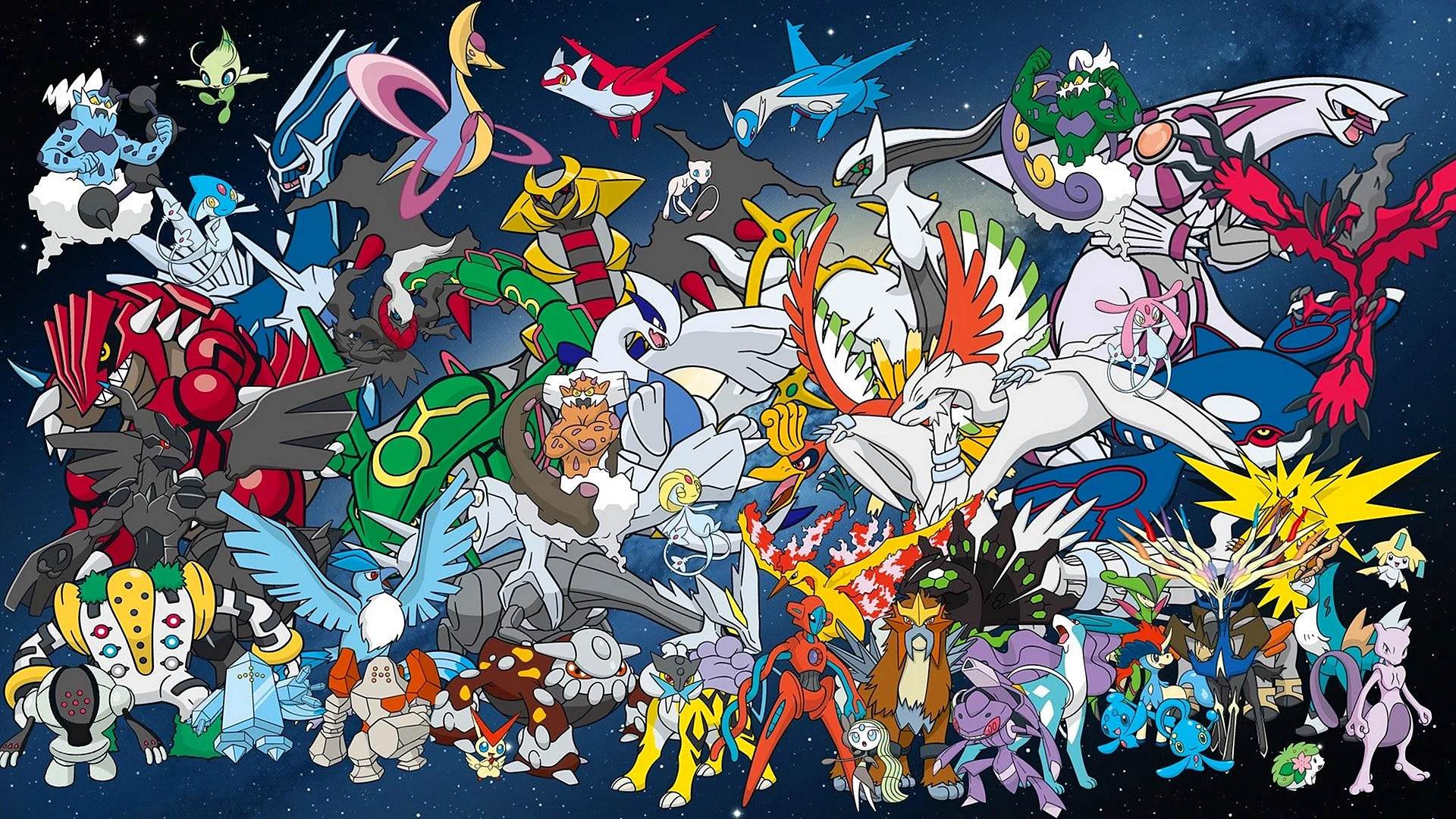 All Legendary Pokemon Wallpaper