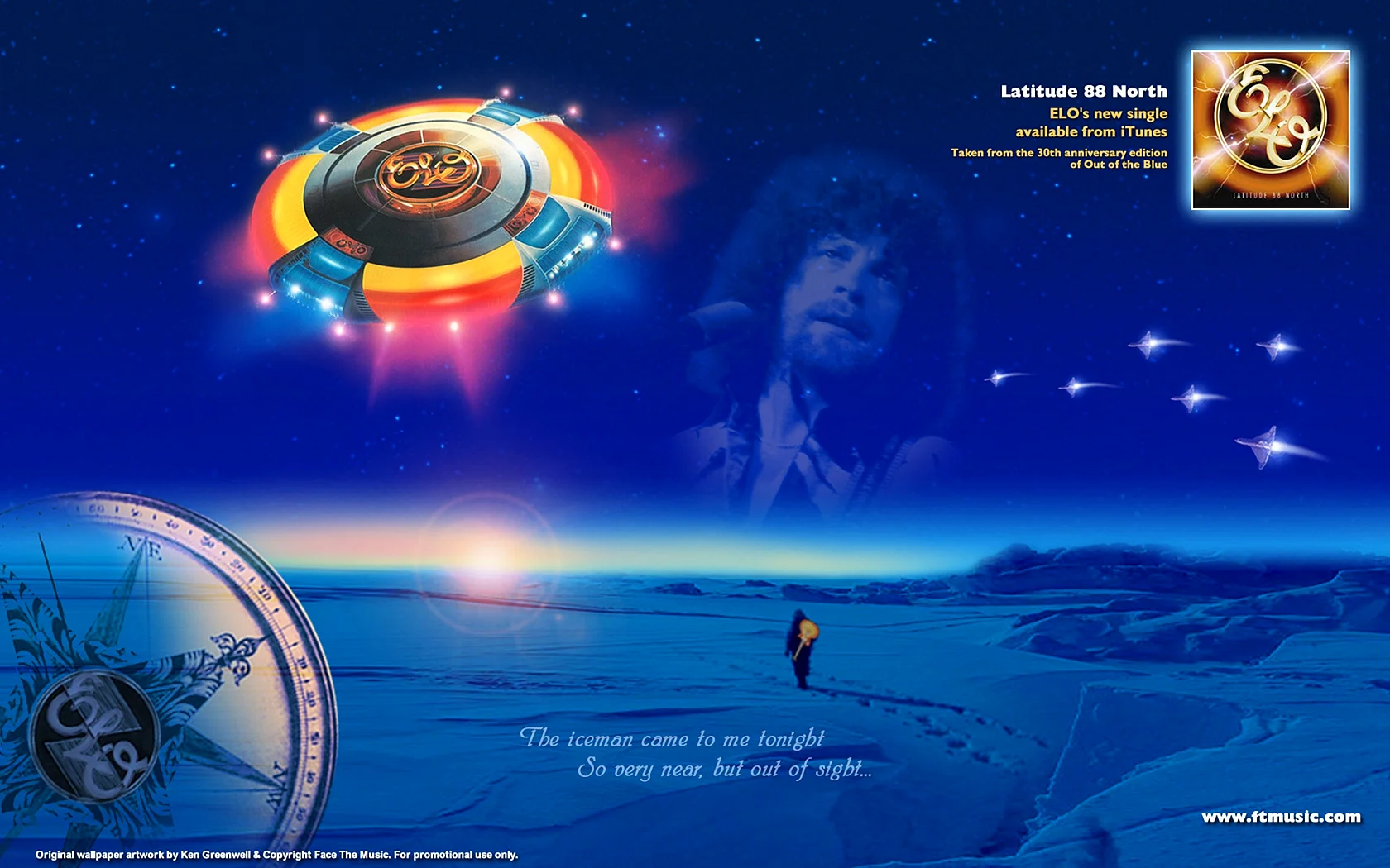All Over The World Electric Light Orchestra Wallpaper