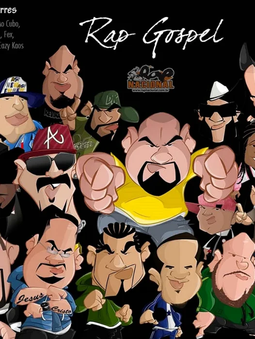 All Rappers cartoon Wallpaper