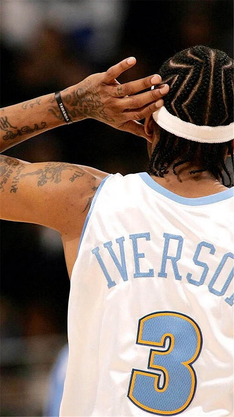 Allen Iverson Headband Wallpaper For iPhone