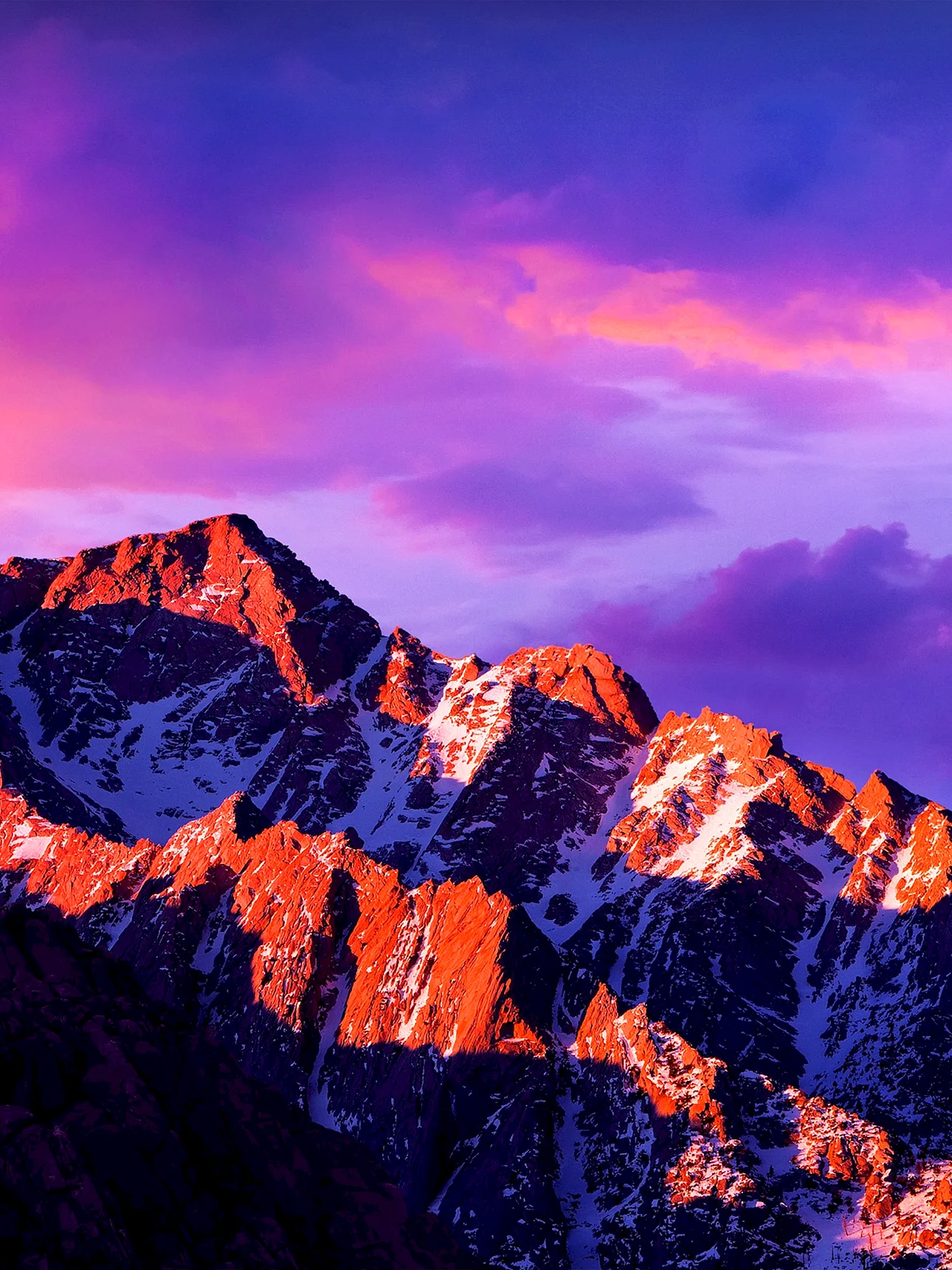 Alpenglow Wallpaper For iPhone