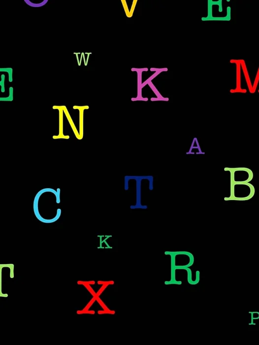 Alphabet Pattern Wallpaper
