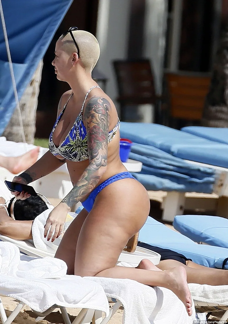 Amber Rose Bikini Wallpaper