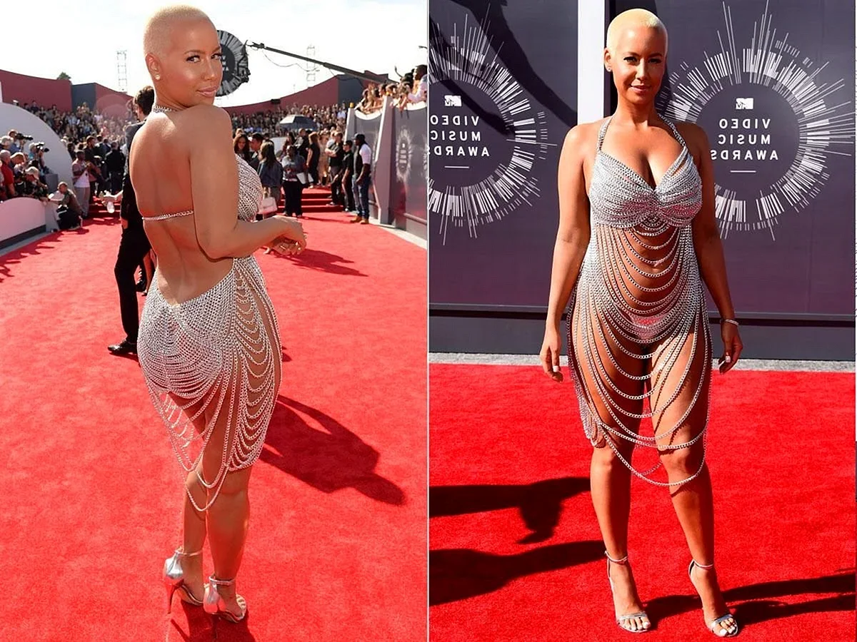 Amber Rose Red Carpet Wallpaper