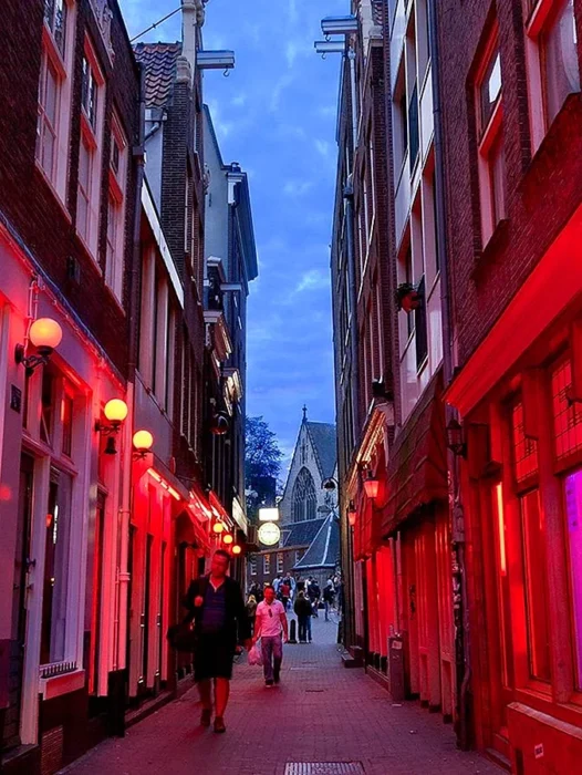Amsterdam Red Light Wallpaper