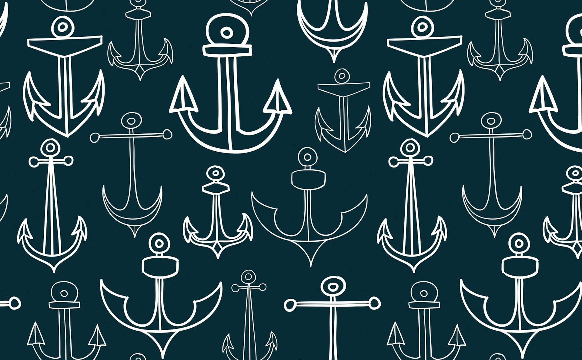 Anchor Pattern Wallpaper