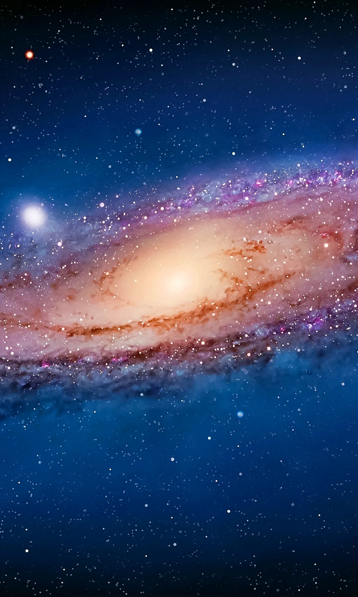 Andromeda Galaxy Wallpaper For iPhone