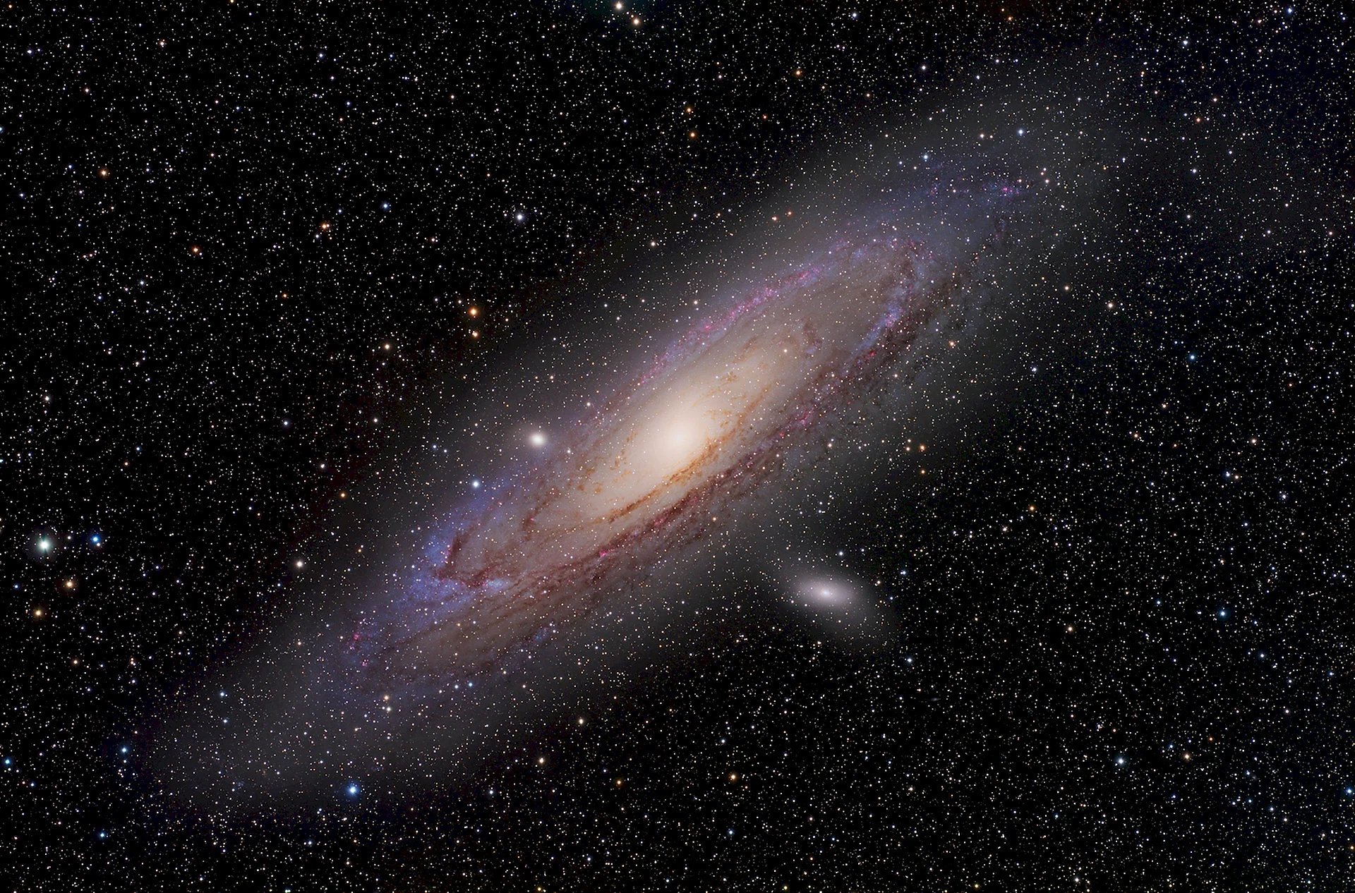 Andromeda Galaxy 8k Wallpaper