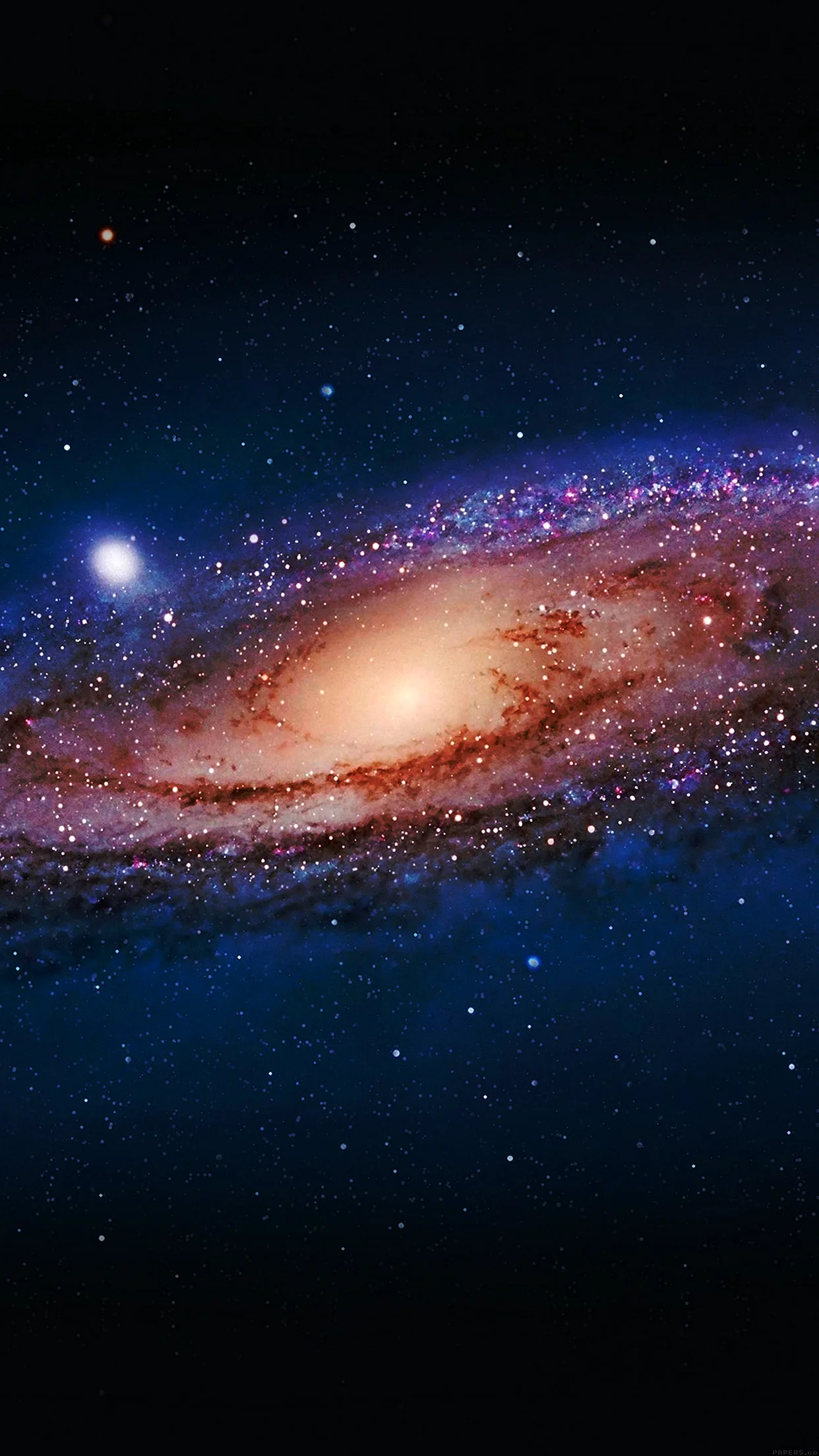 Andromeda Galaxy HD Wallpaper For iPhone