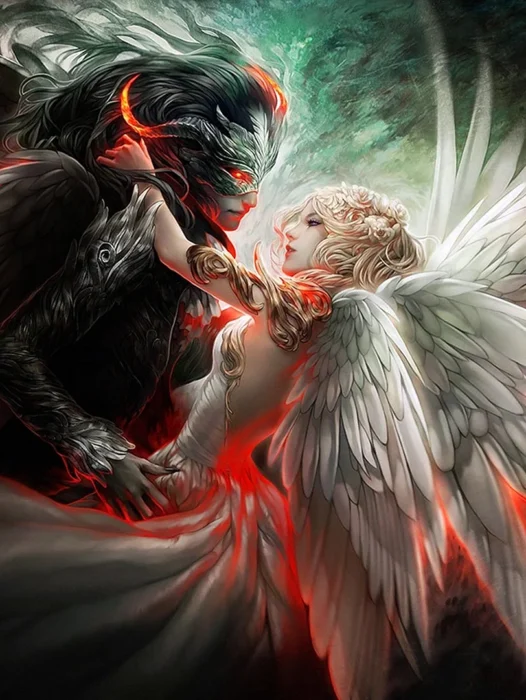 Angel And Demon Wallpaper