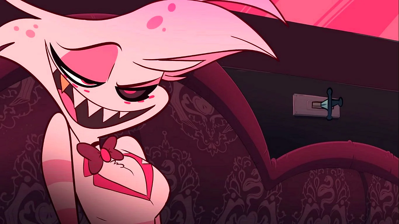 Angel Dust Hazbin Hotel Wallpaper