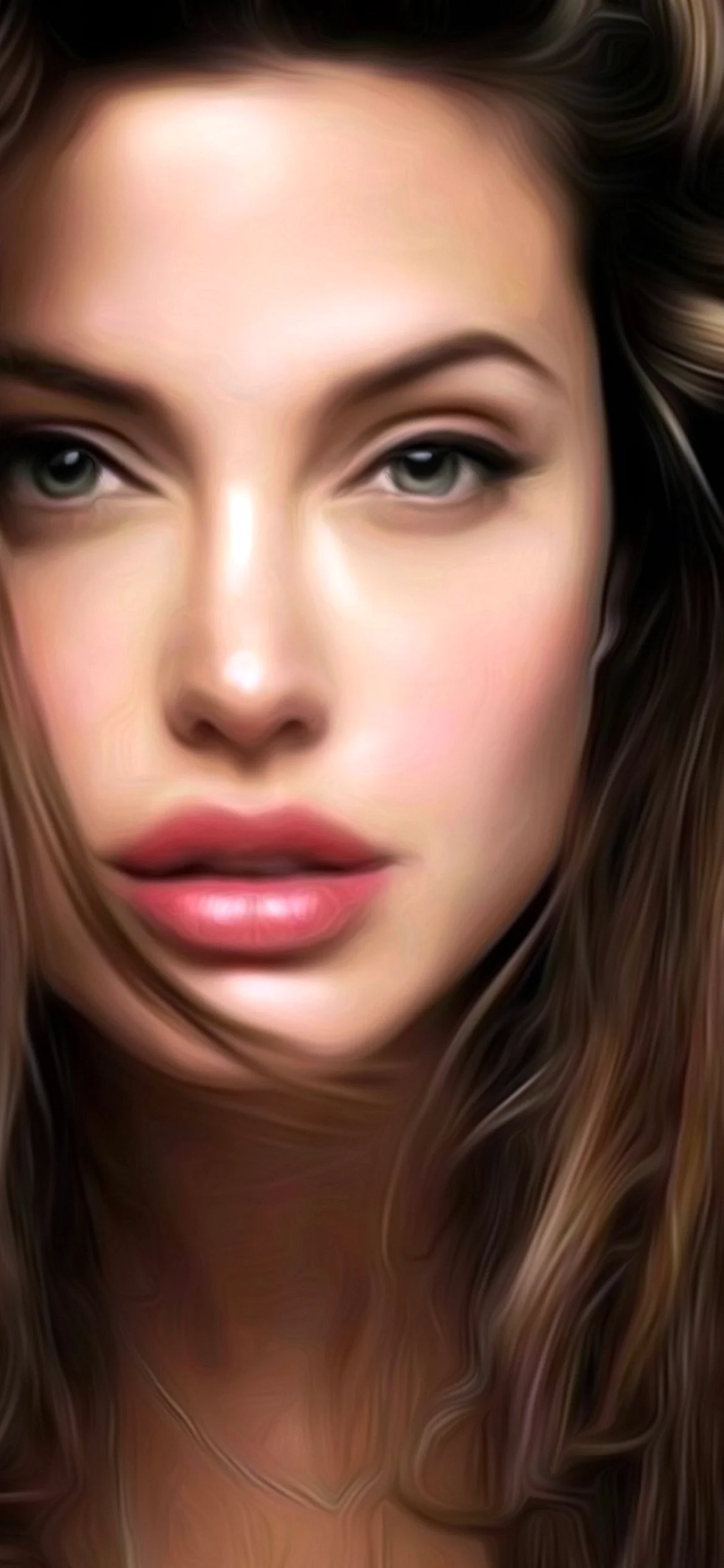 Angelina Jolie Wallpaper for iPhone 14