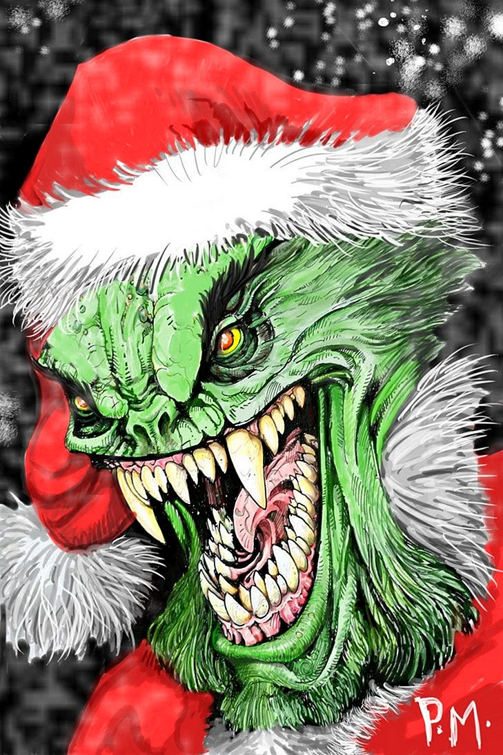 Angry Grinch Wallpaper For iPhone