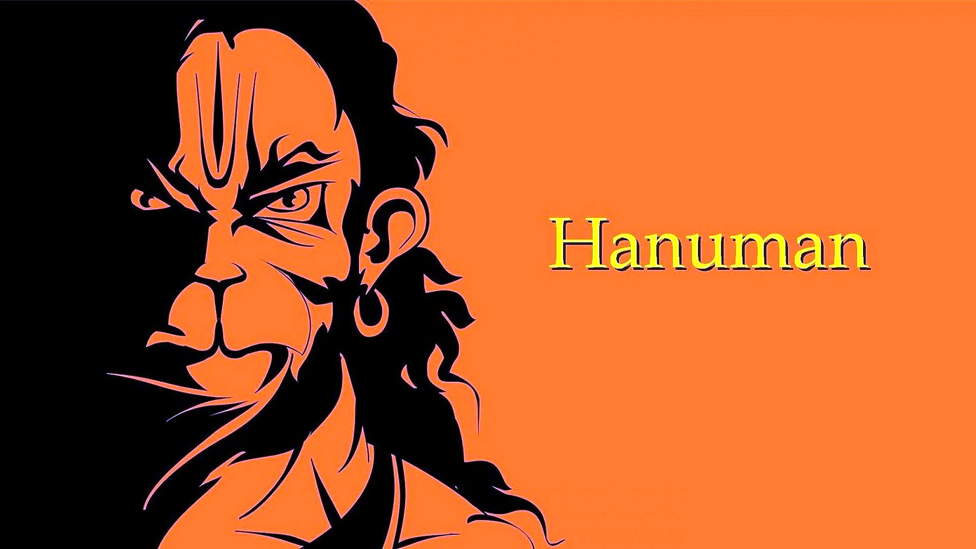 Angry Hanuman Wallpaper