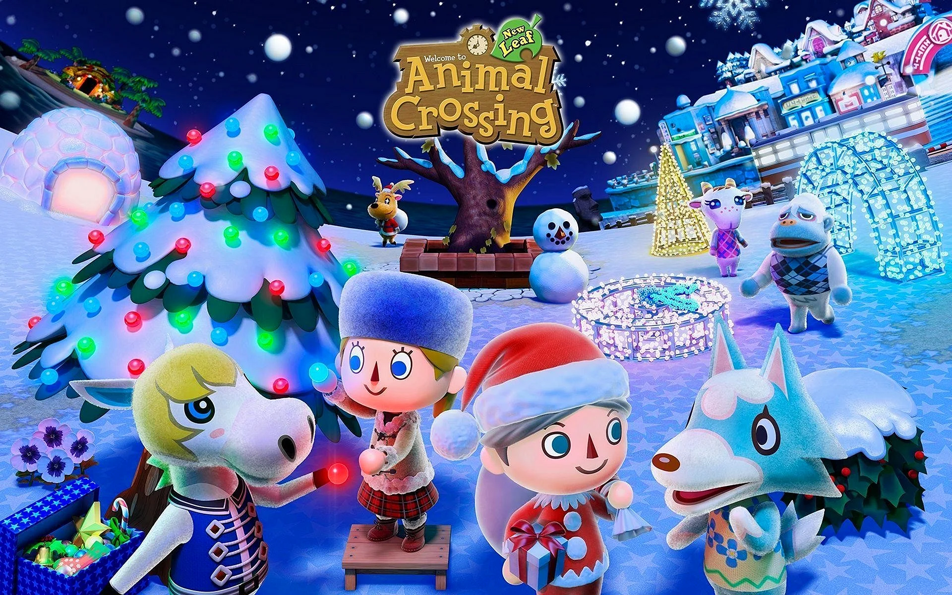 Animal Crossing New Leaf Wallpaper