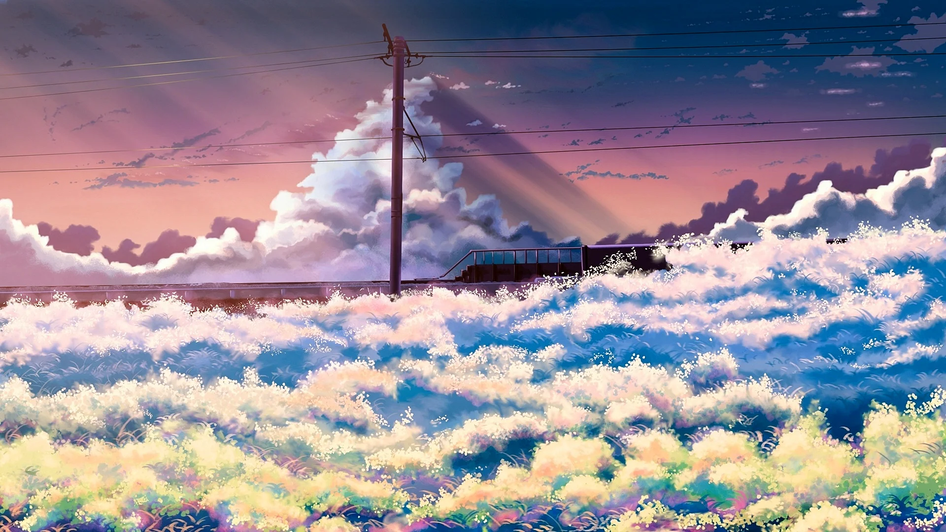 Anime background Wallpaper