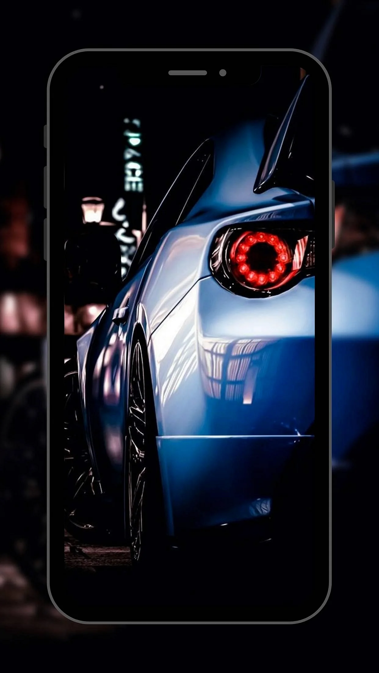 Anime Car Wallpaper For iPhone