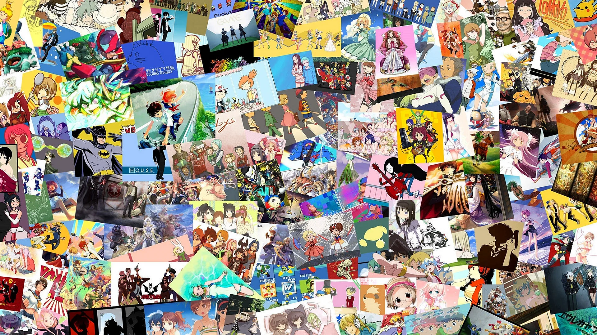 Anime Collage Wallpaper