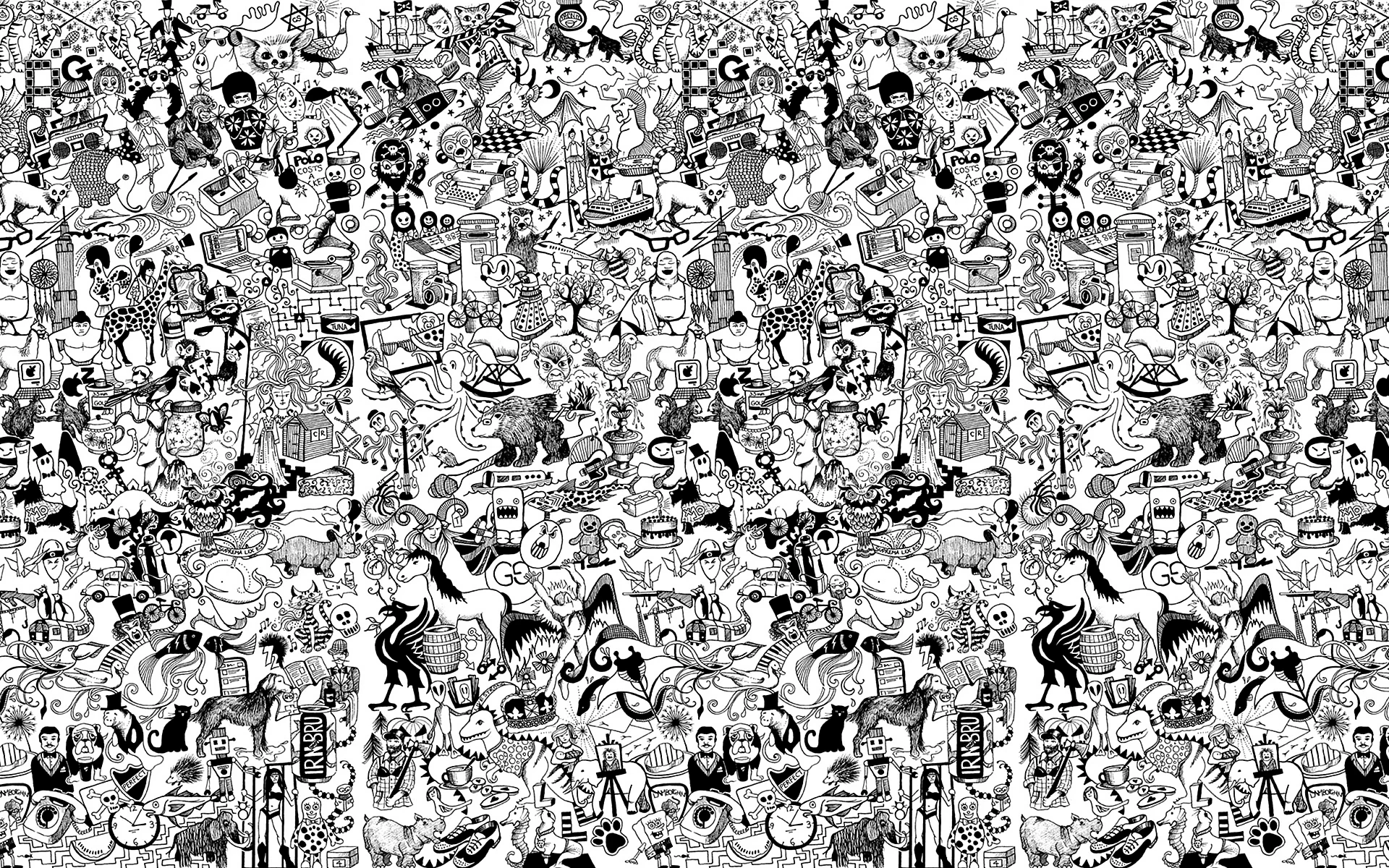 Anime Collage Wallpaper