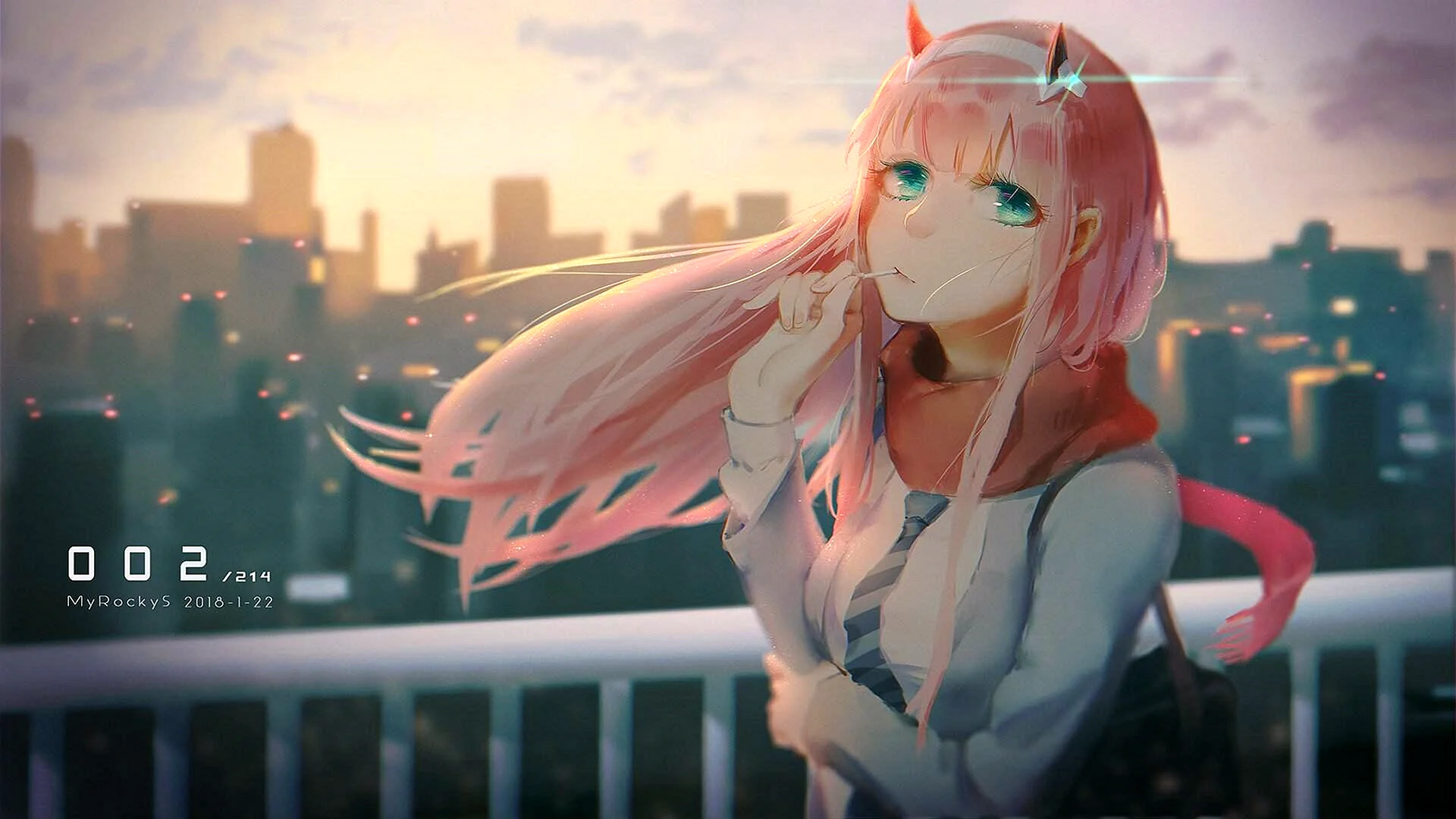 Anime Darling In The Franxx Wallpaper