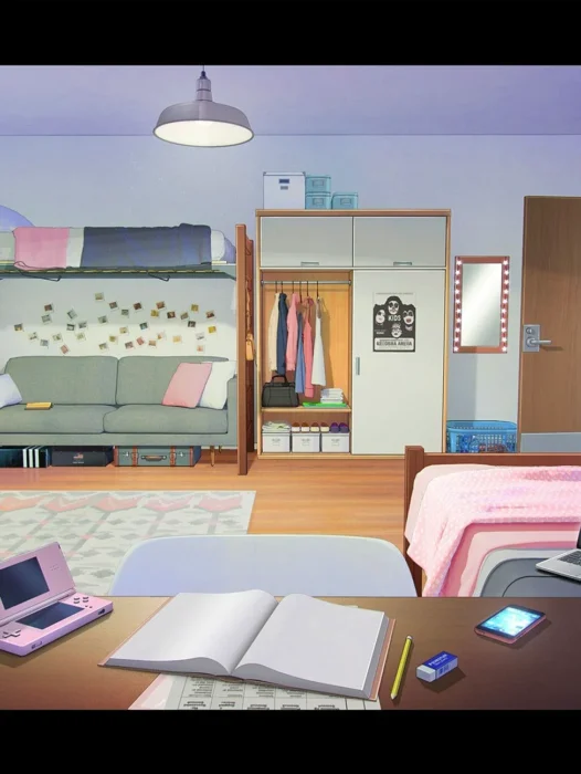 Anime Dorm Wallpaper