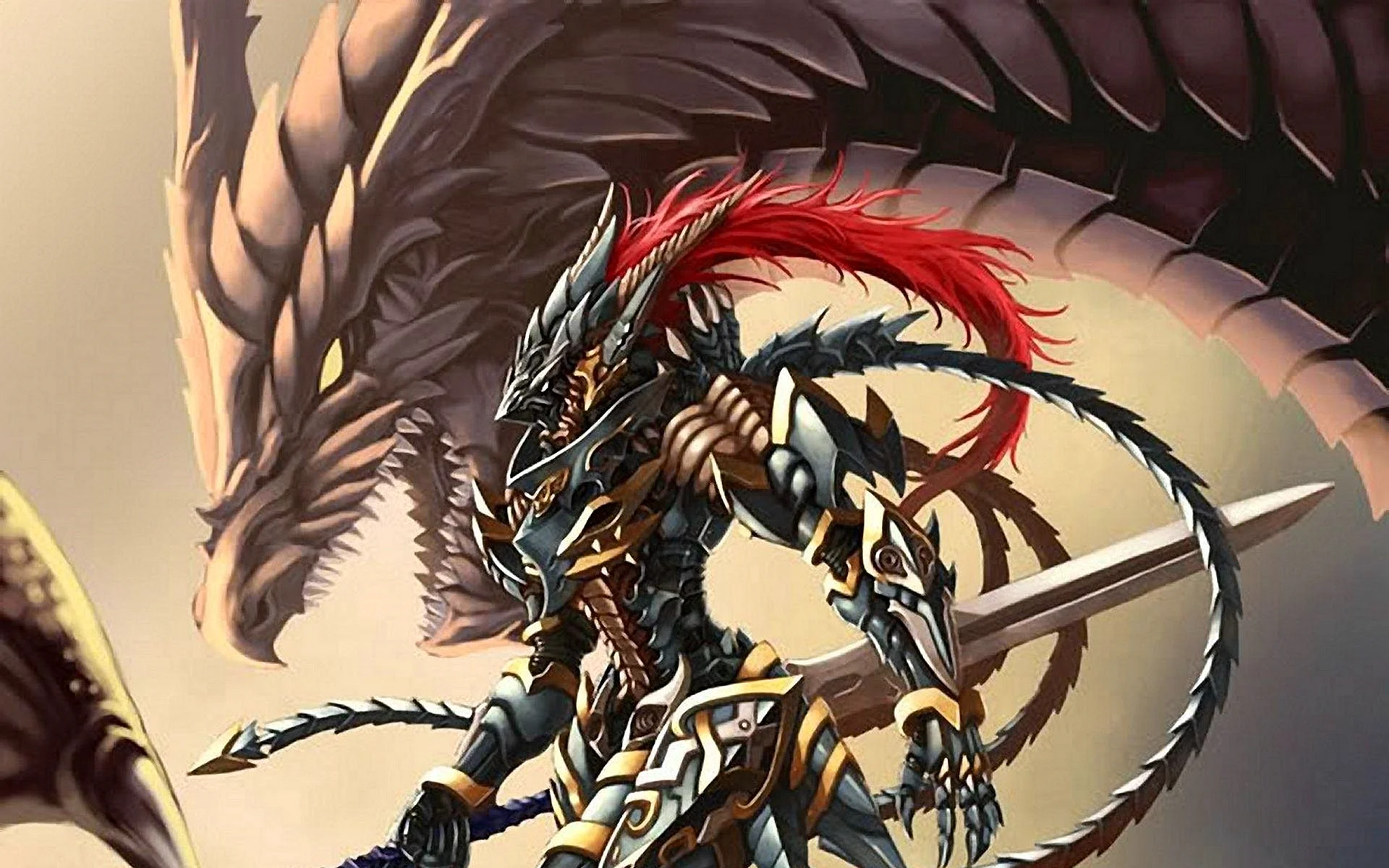 Anime Dragon Knight Wallpaper