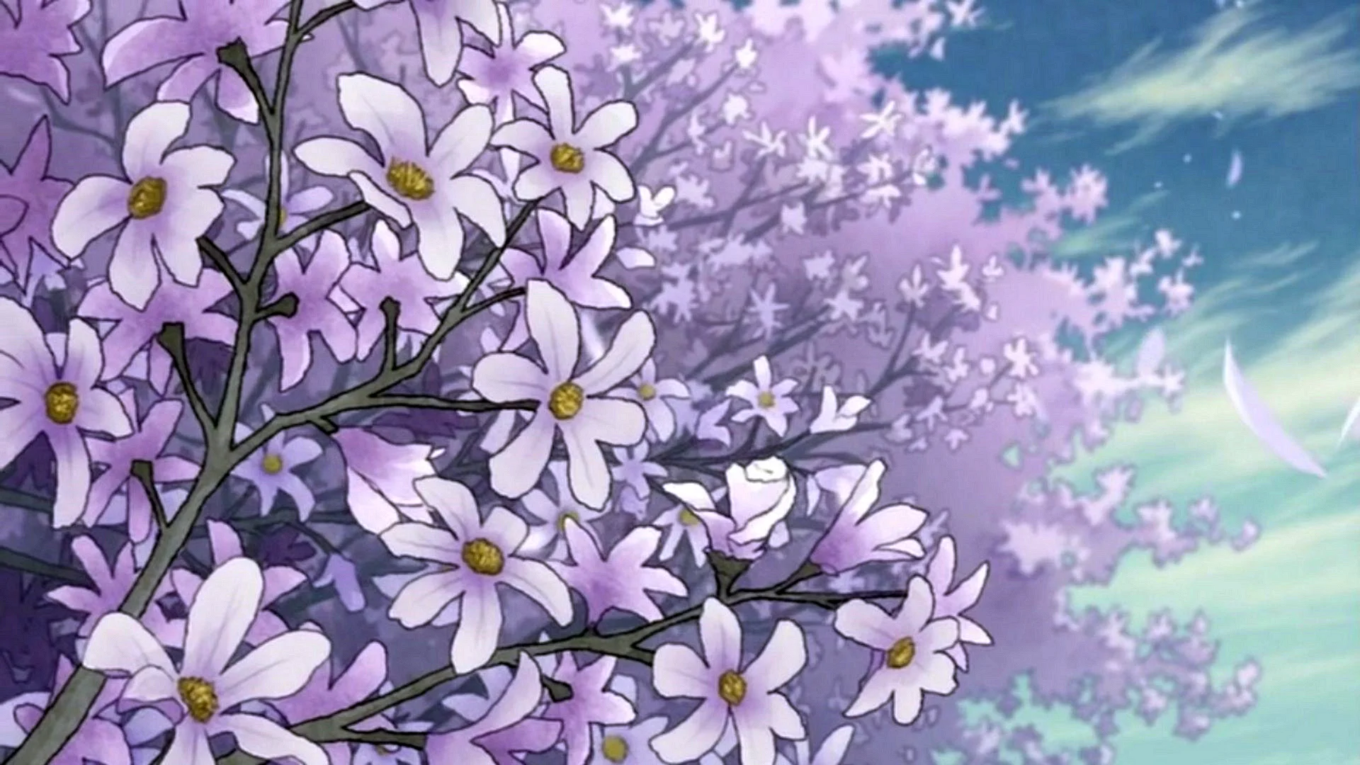 Anime Flower Wallpaper