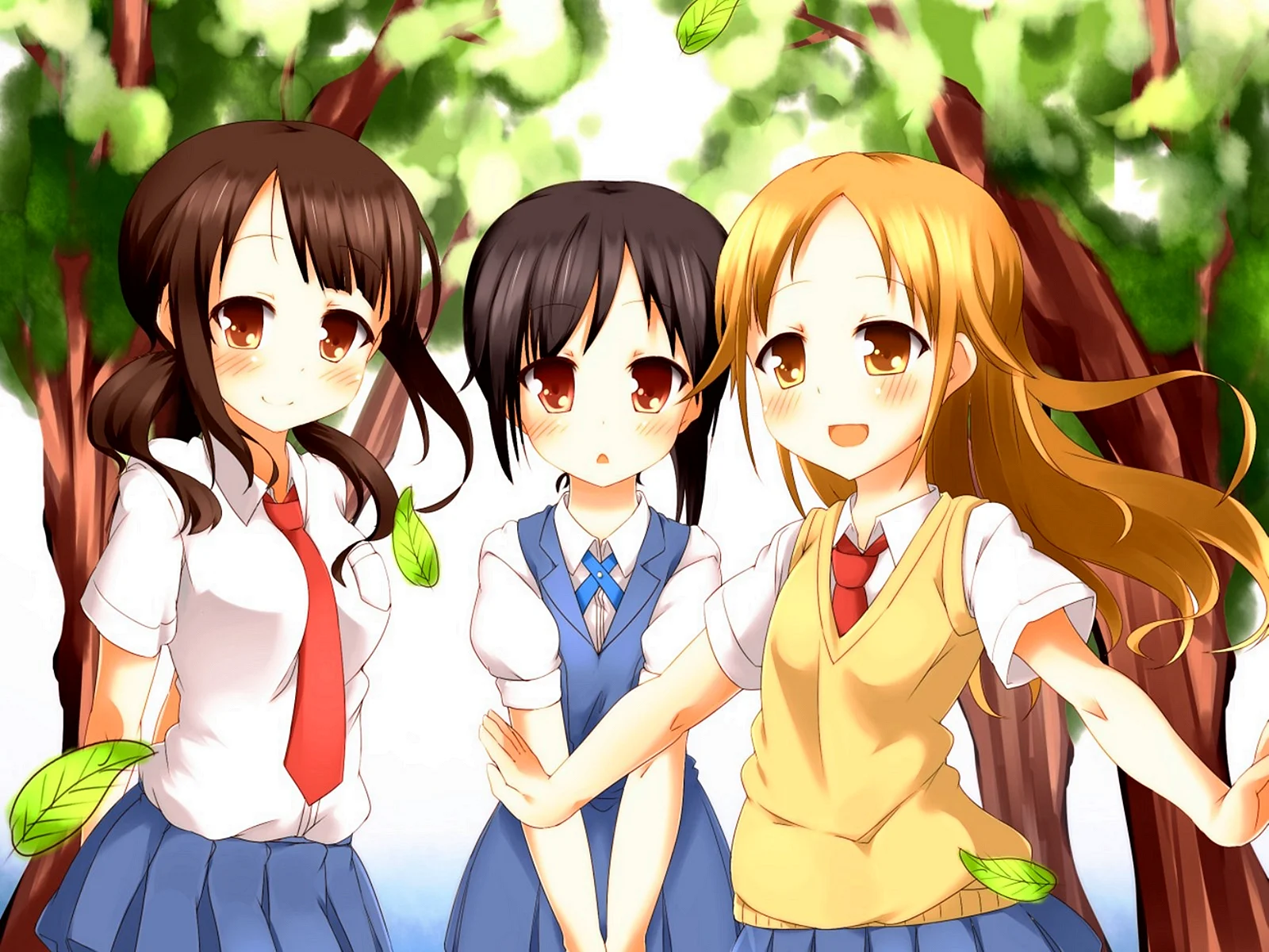Anime Friends Wallpaper