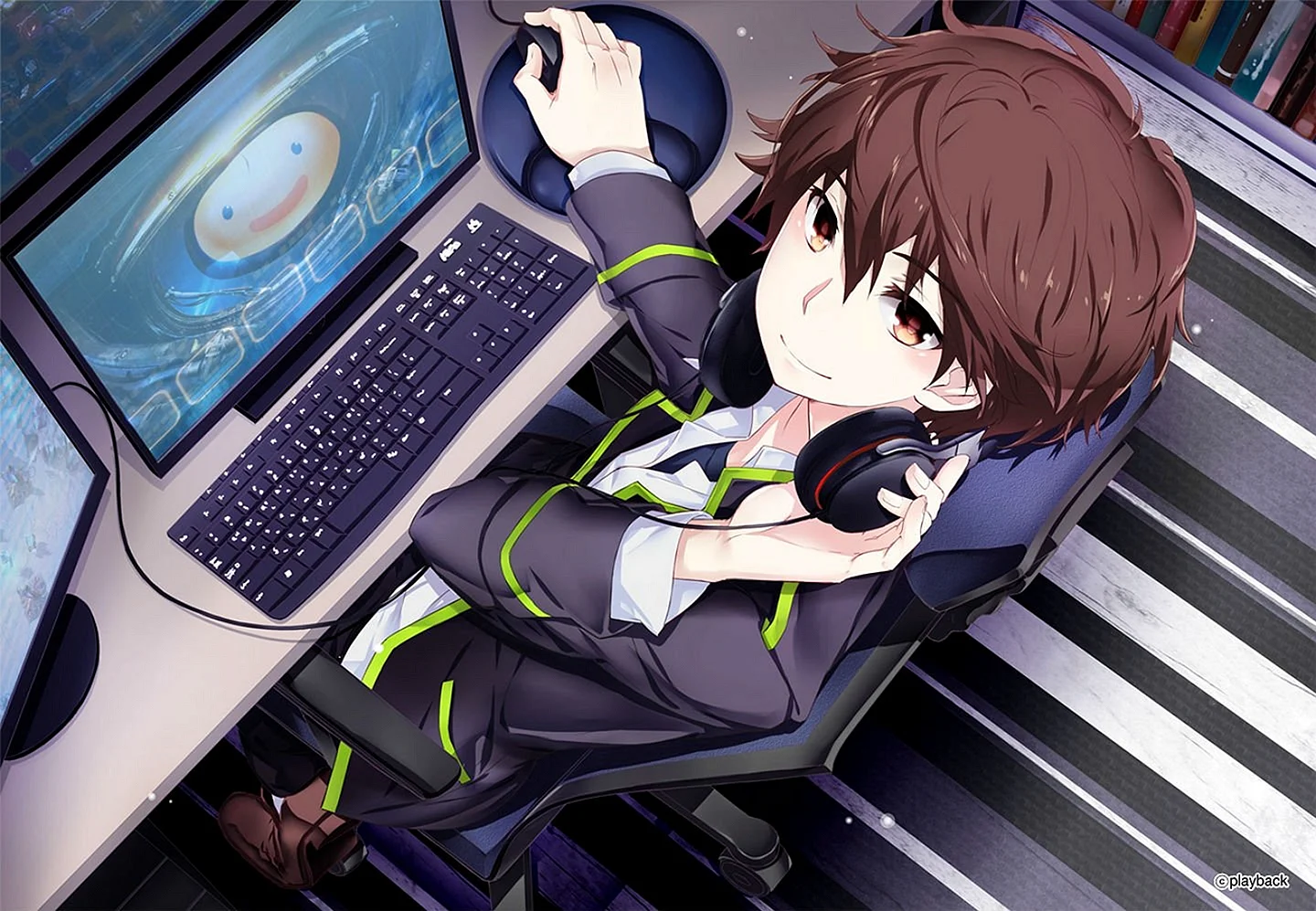 Anime Gamer Wallpaper