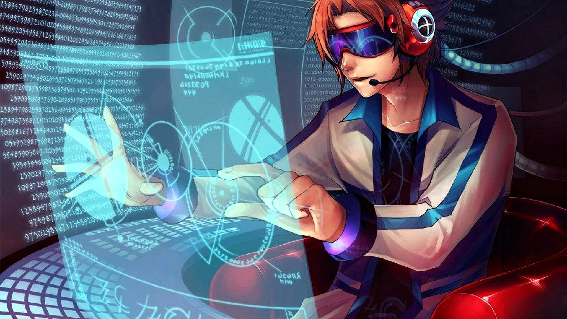 Anime Hacker Wallpaper