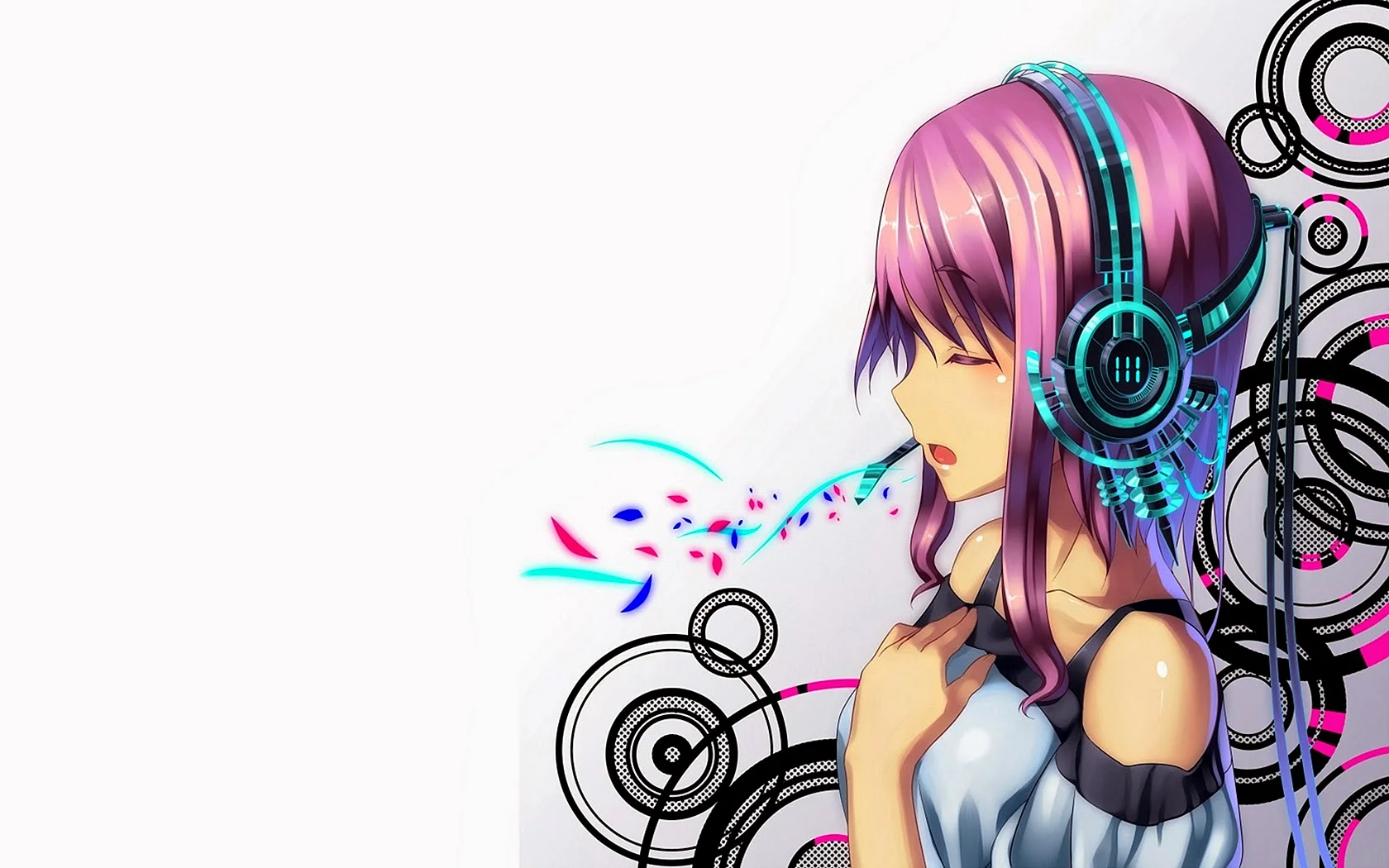 Anime Headphone Wallpaper