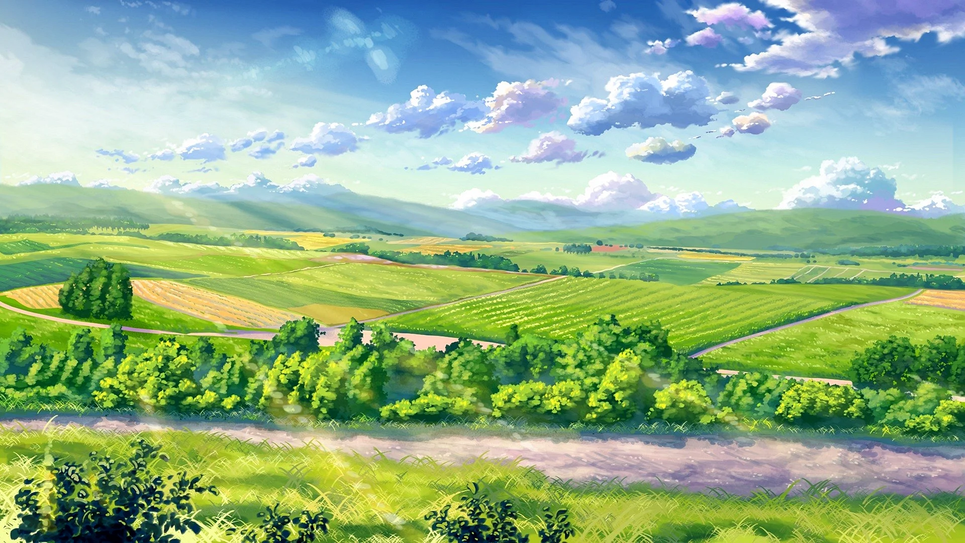 Anime Landscape Wallpaper