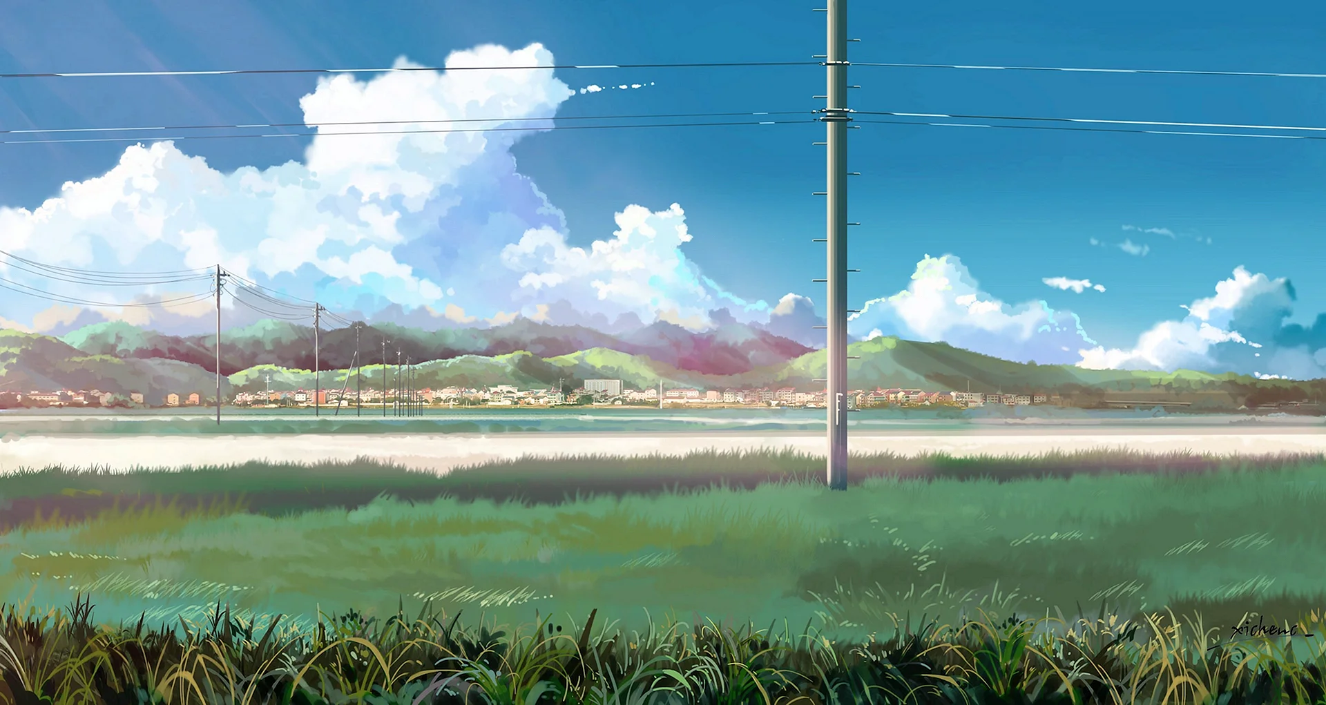 Anime Landscape Wallpaper