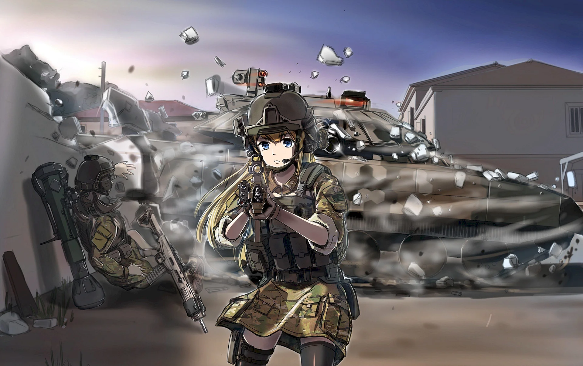 Anime Military Wallpaper