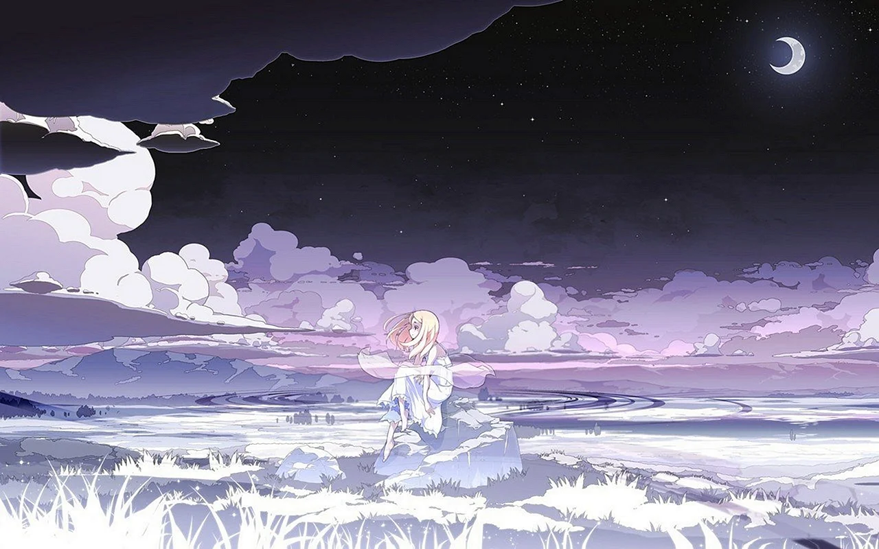 Anime Moonlight Wallpaper