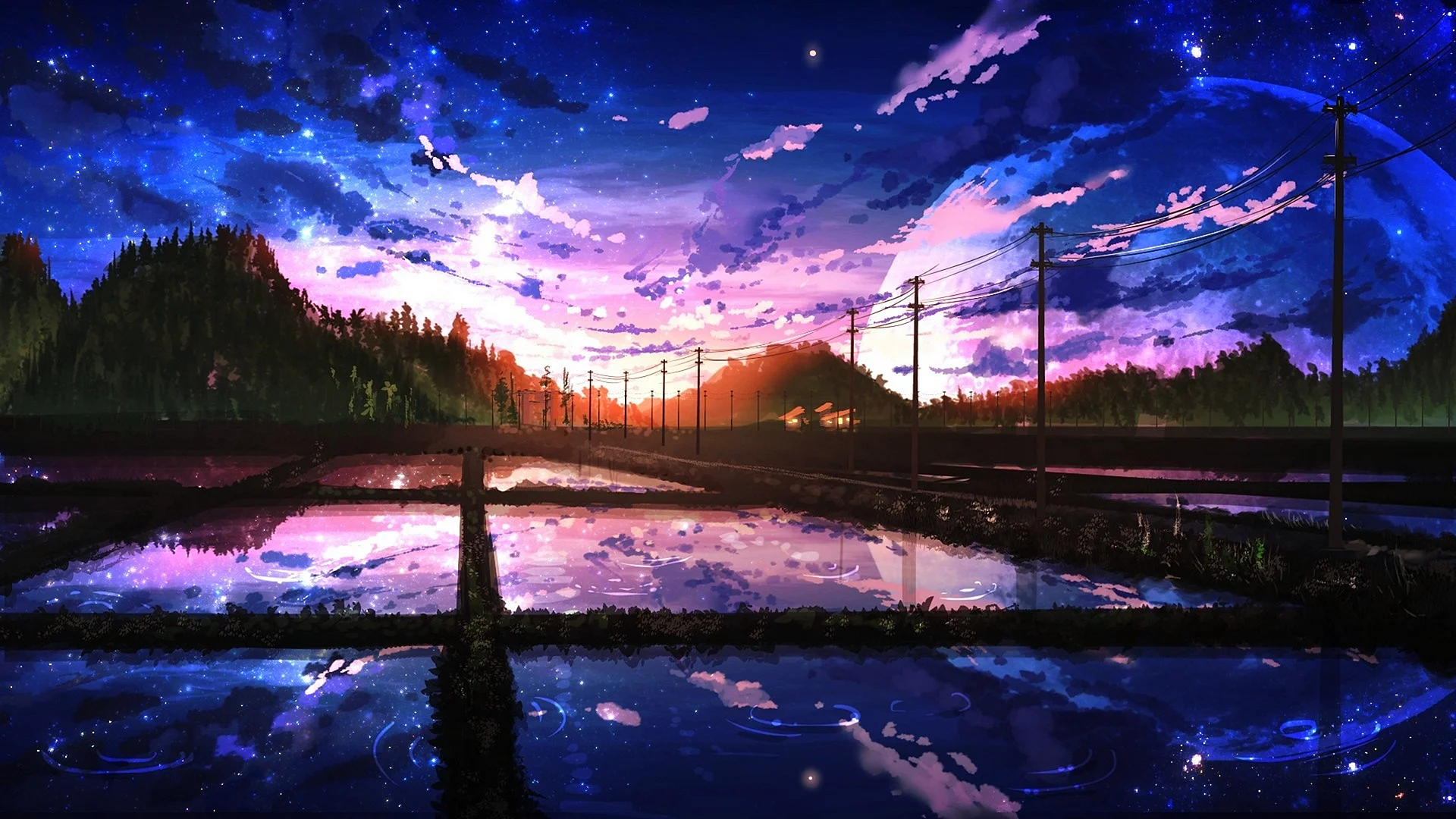 Anime nature Wallpaper