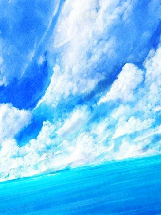Anime Ocean Wallpaper