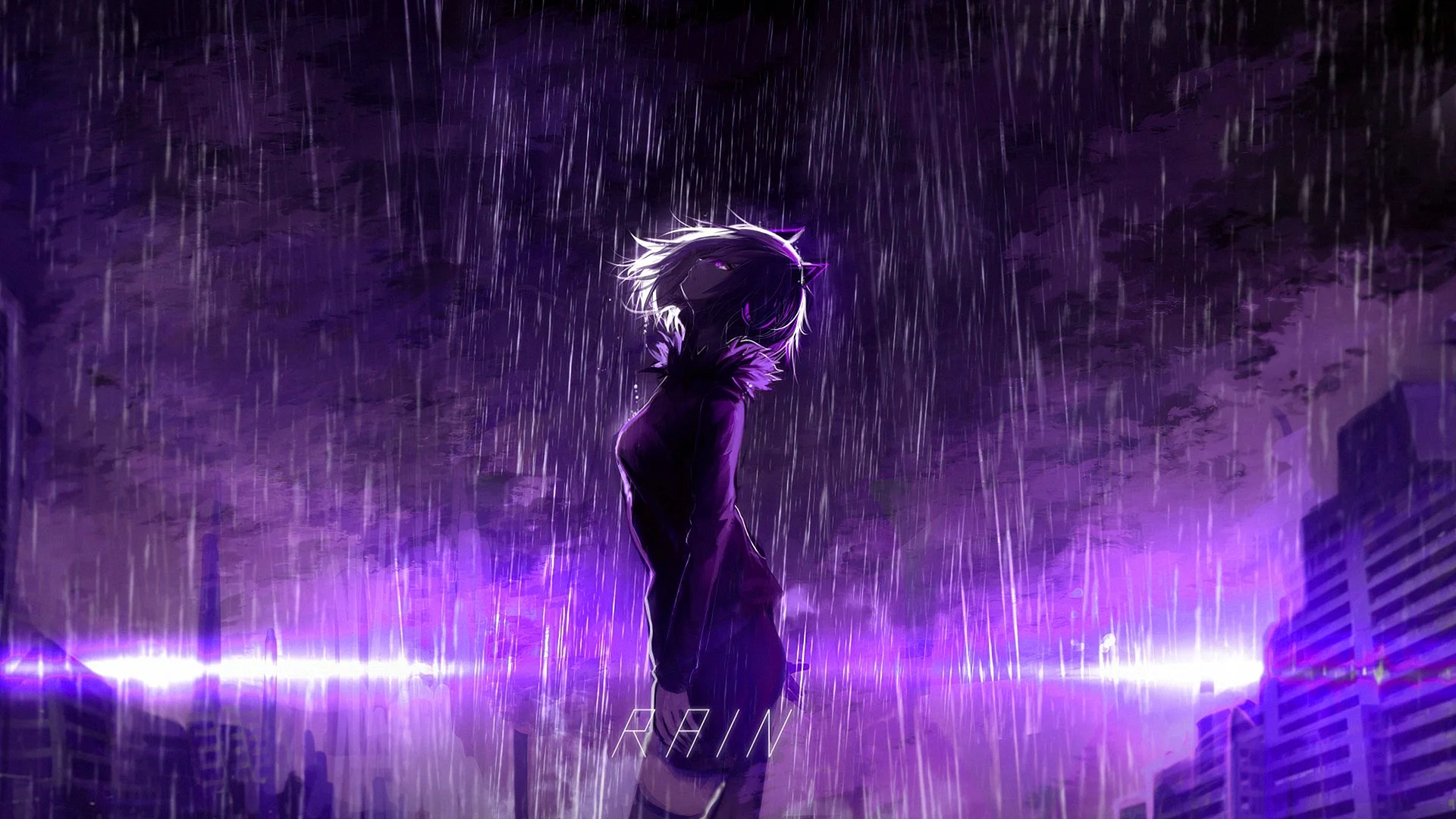 Anime Rain Wallpaper