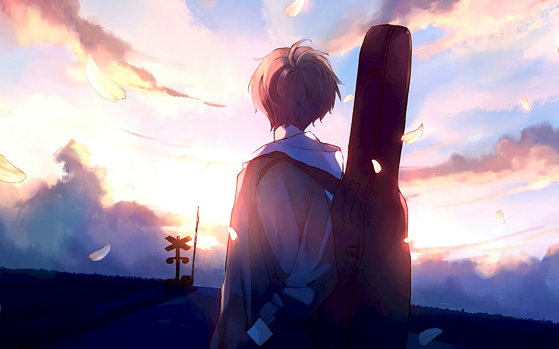 Anime Sad Boy Wallpaper