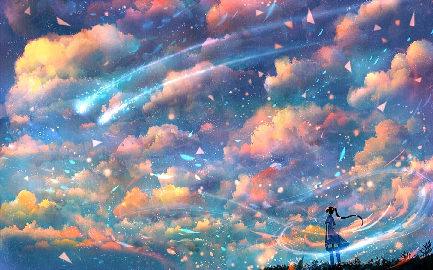 Anime Sky Wallpaper