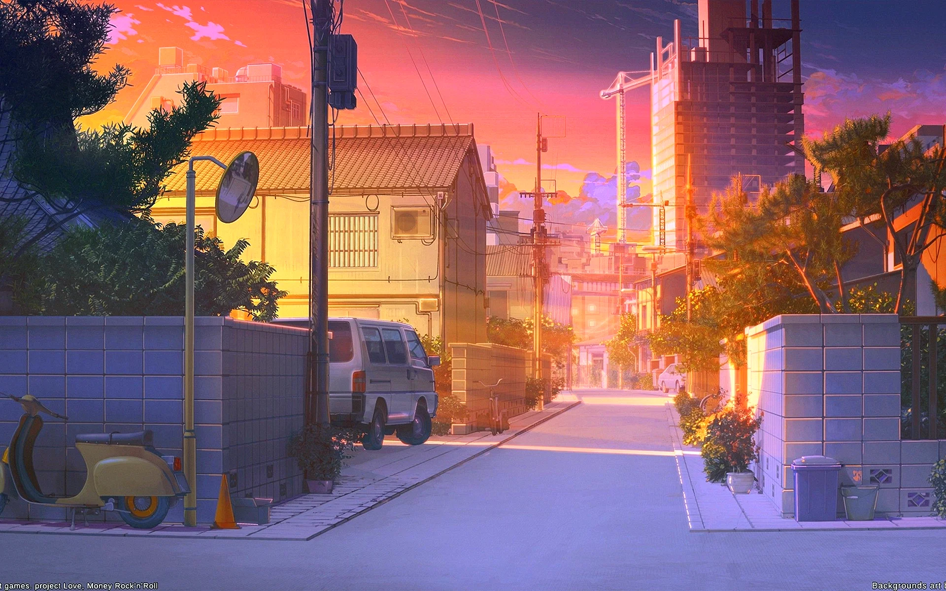 Anime Street Wallpaper