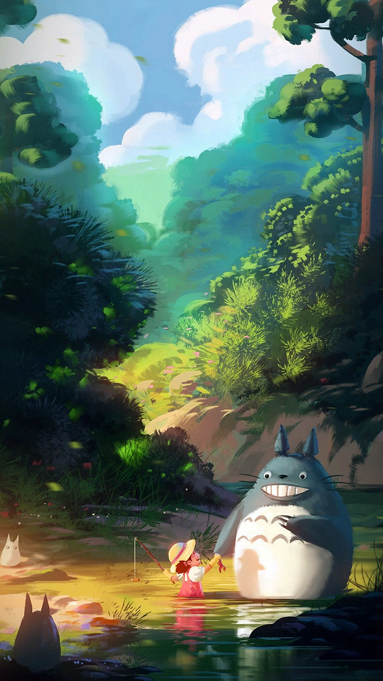 Anime Totoro Wallpaper For iPhone