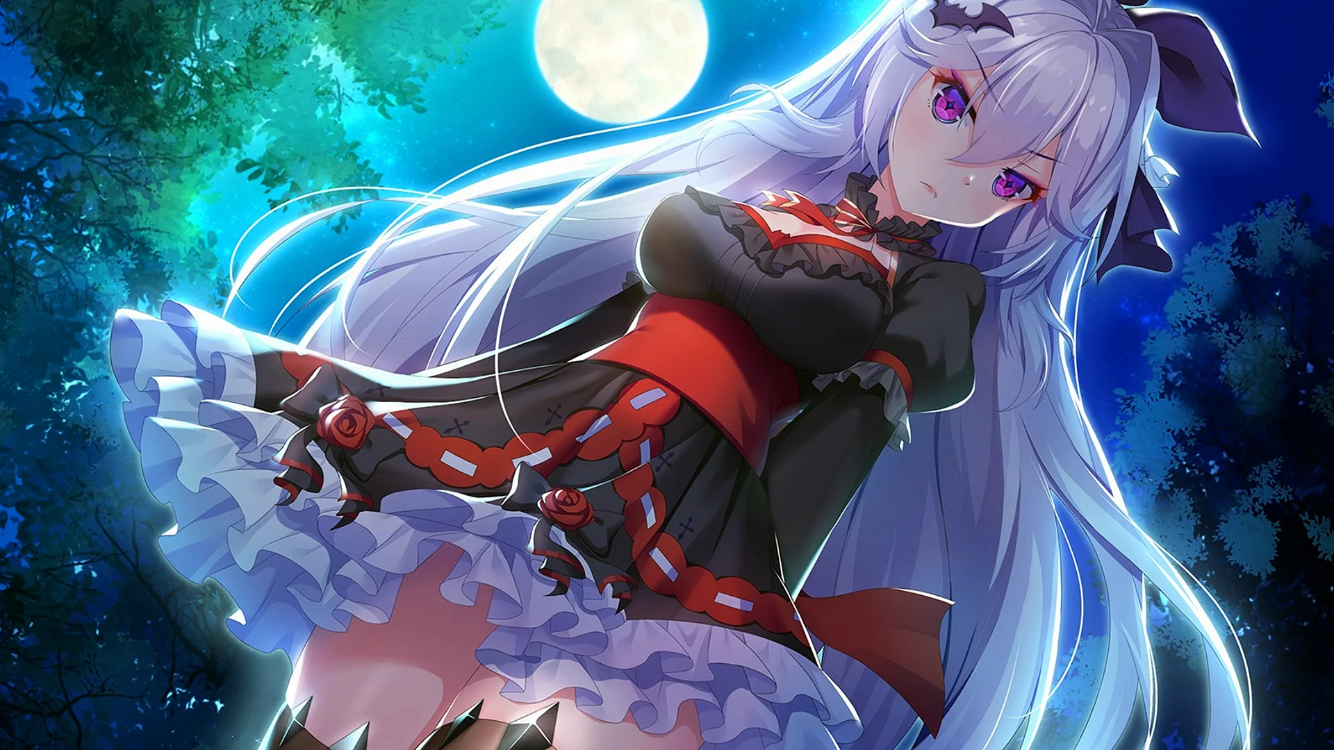 Anime Vampire Girl Wallpaper