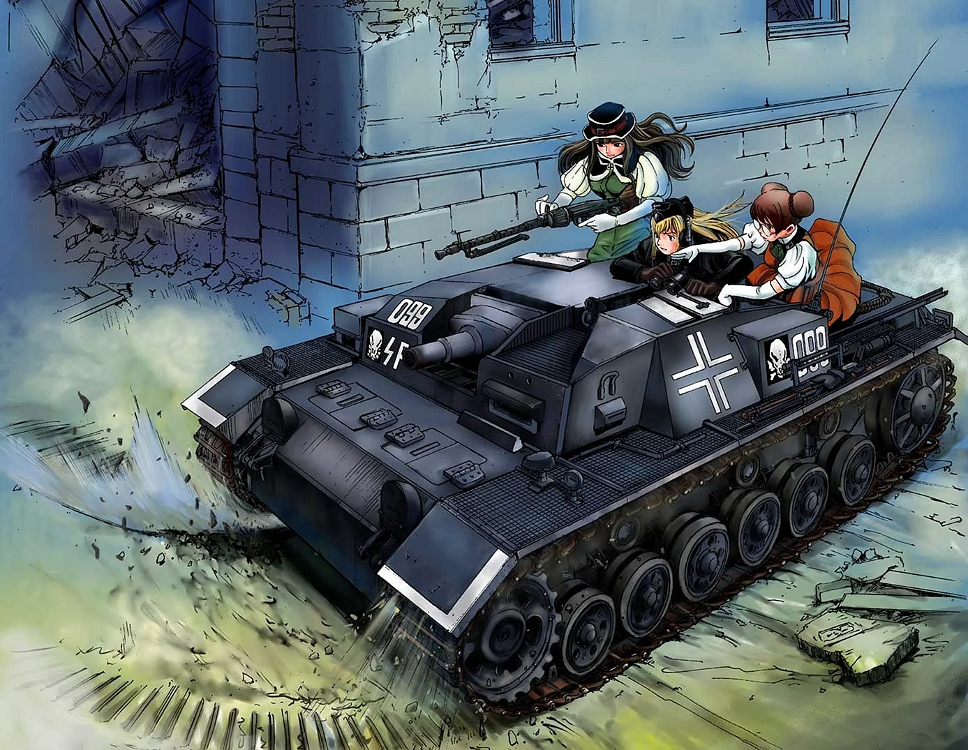 Anime World War 2 Wallpaper